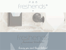 Tablet Screenshot of freshends.com
